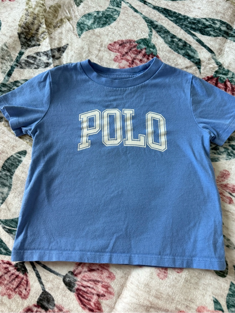 Ralph Lauren Blue POLO Graphic Tee
